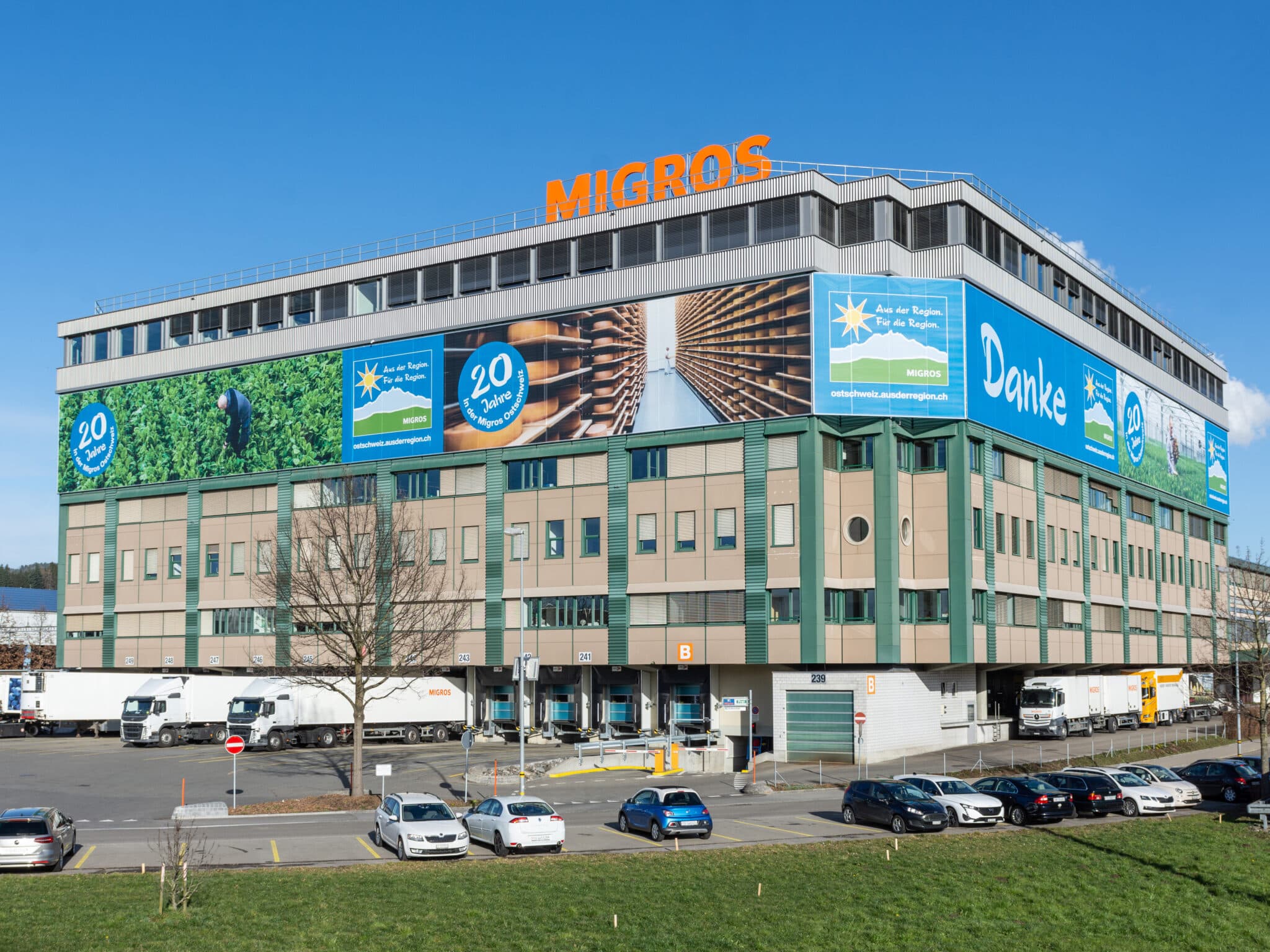 Industrieller Rundgang der Migros Ostschweiz