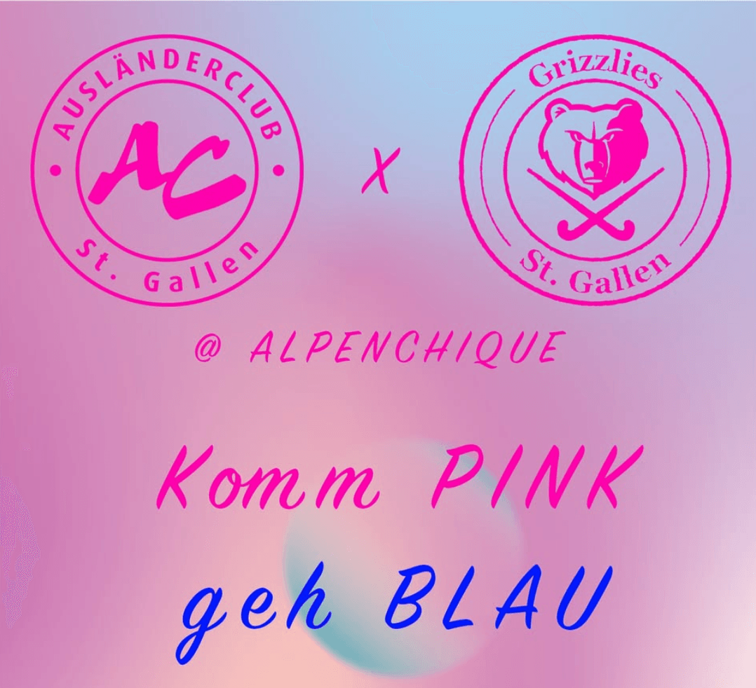 Komm PINK, geh BLAU
