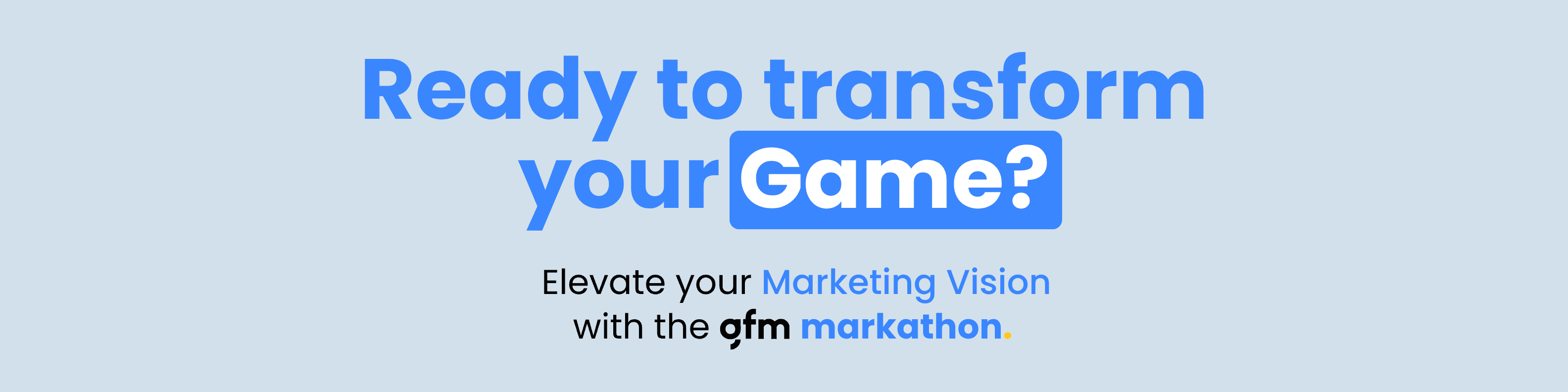 Markathon by gfm
