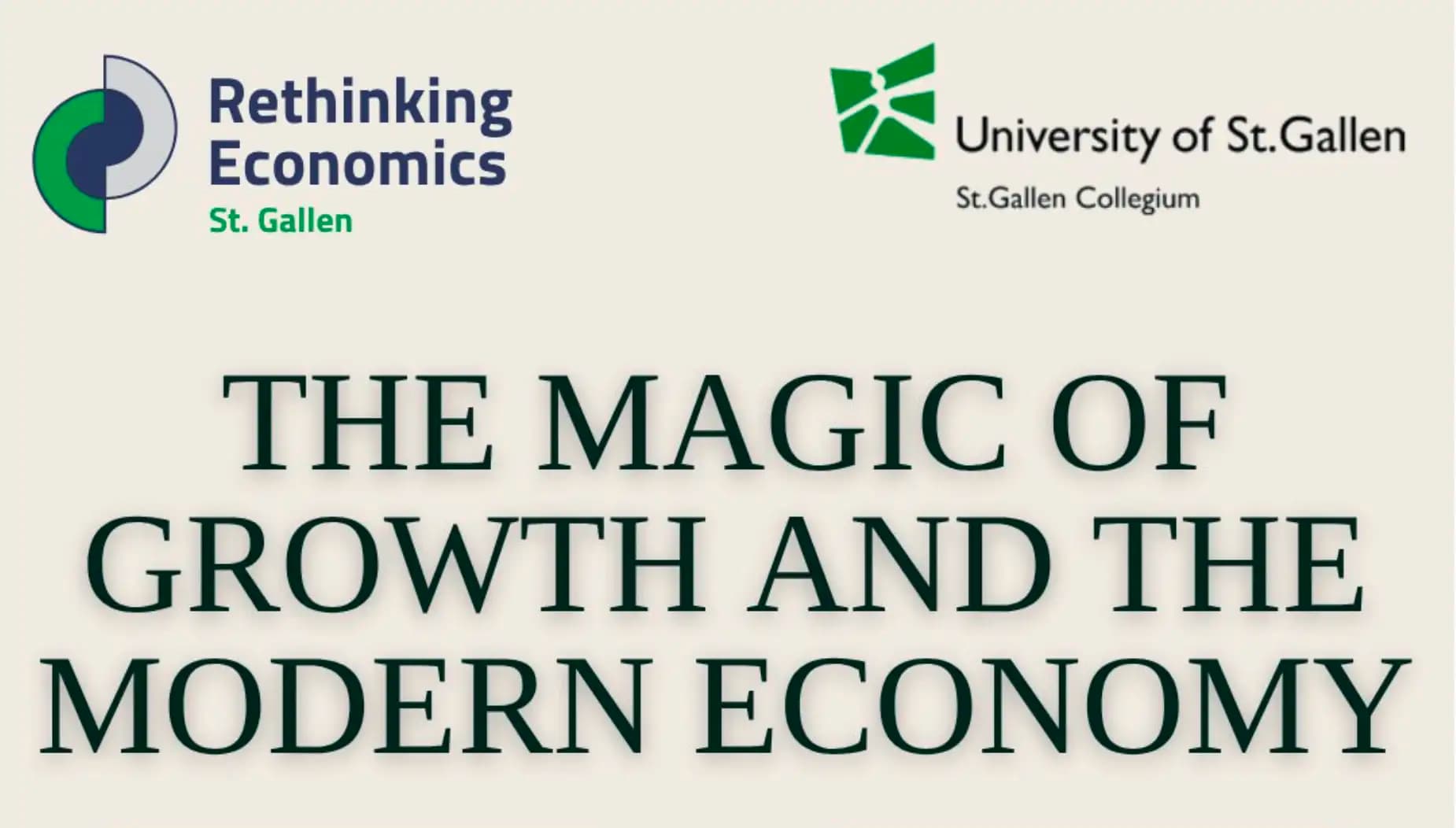 The magic of growth and the modern economy