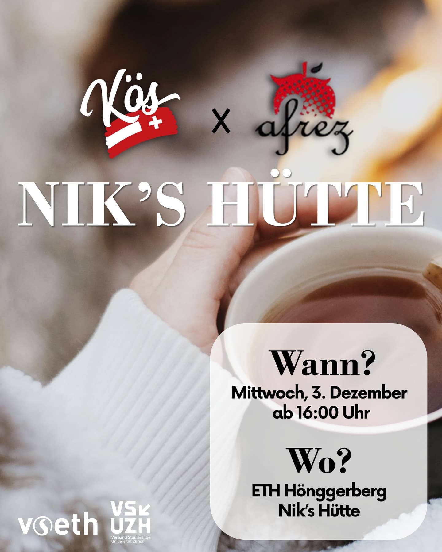 KÖS Glühwein bei Nik's Hütte 🍷🌰🎄