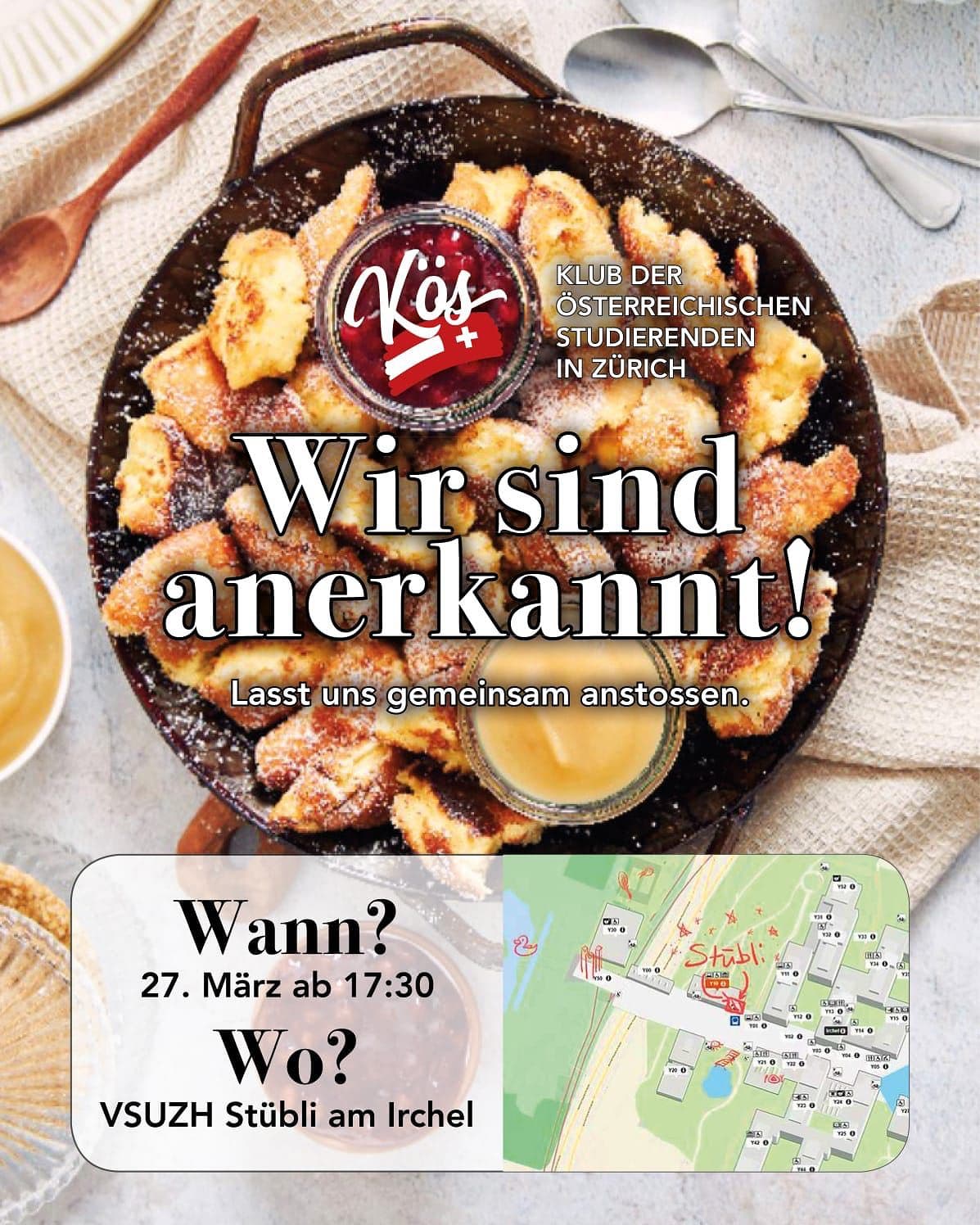 KÖS UZH-Anerkennungsfeier