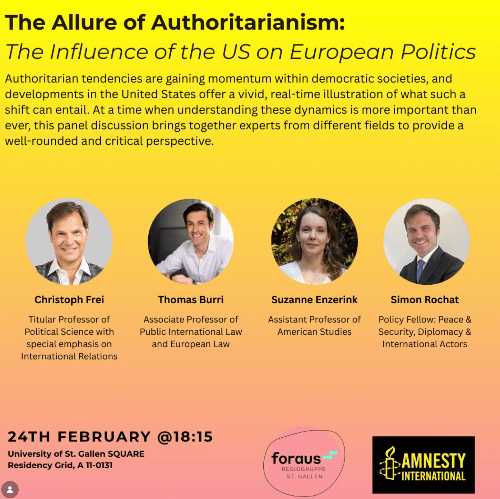 The Allure of Authoritarianism: US Influence on European Politics