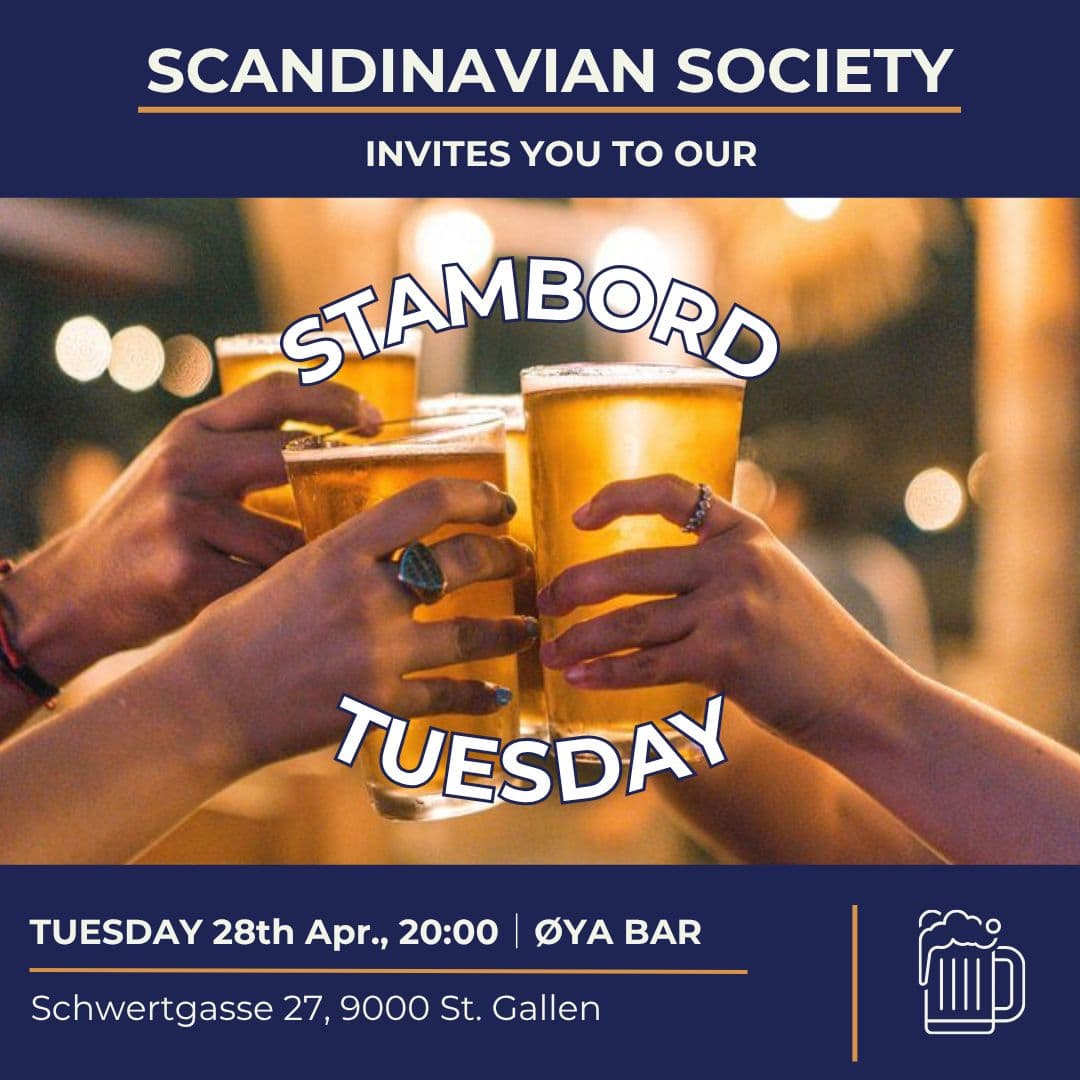 Scandinavian Society Stambord at Øya Bar