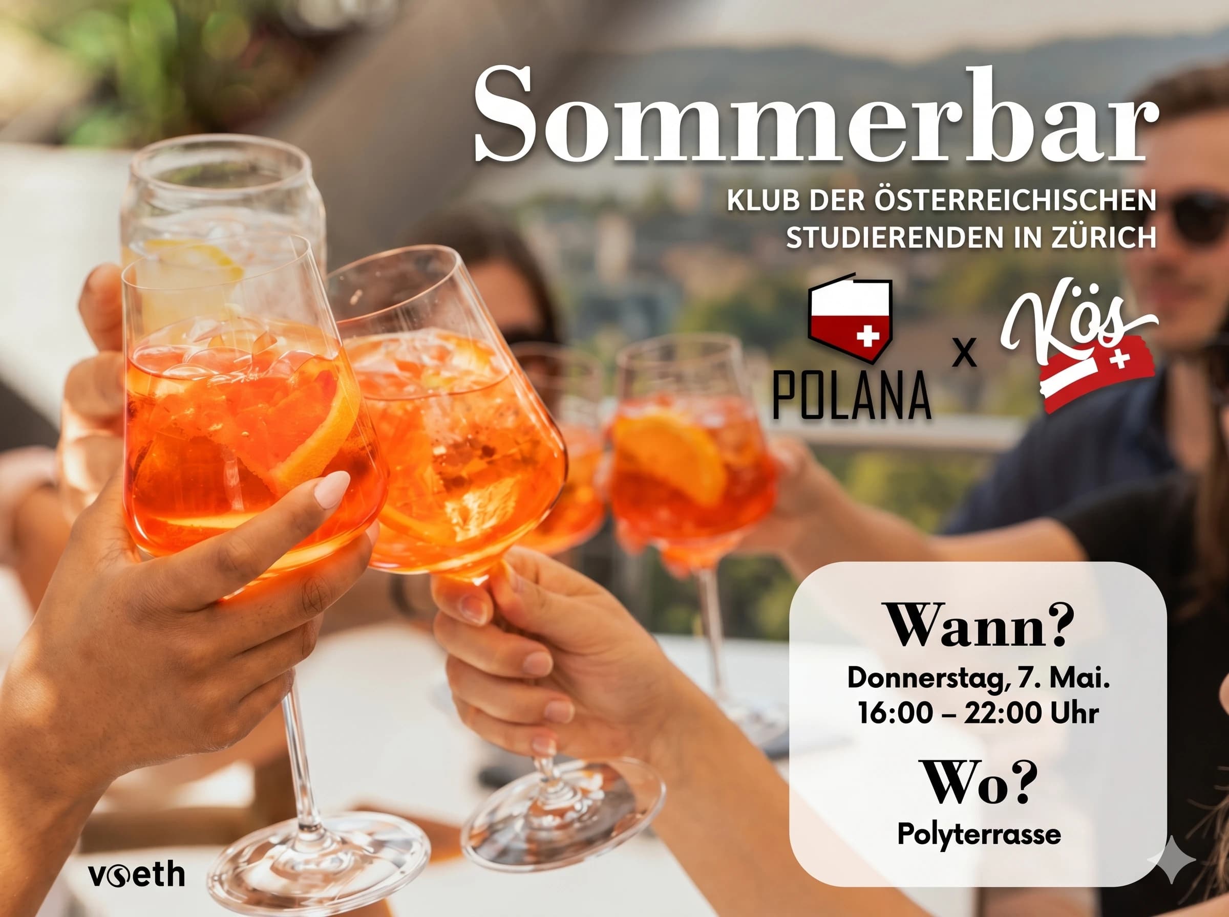 KÖS x Polana @ VSETH Sommerbar