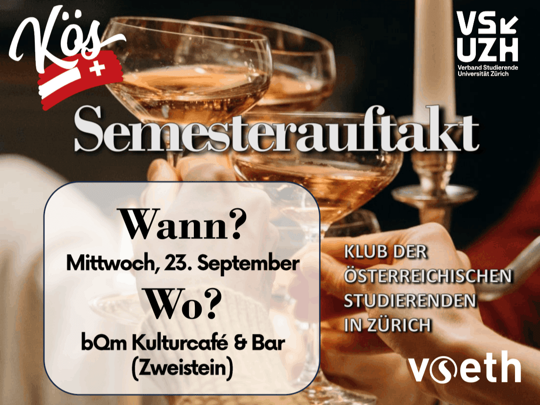 KÖS Semesterauftakt Herbst 2026 🇦🇹🥂