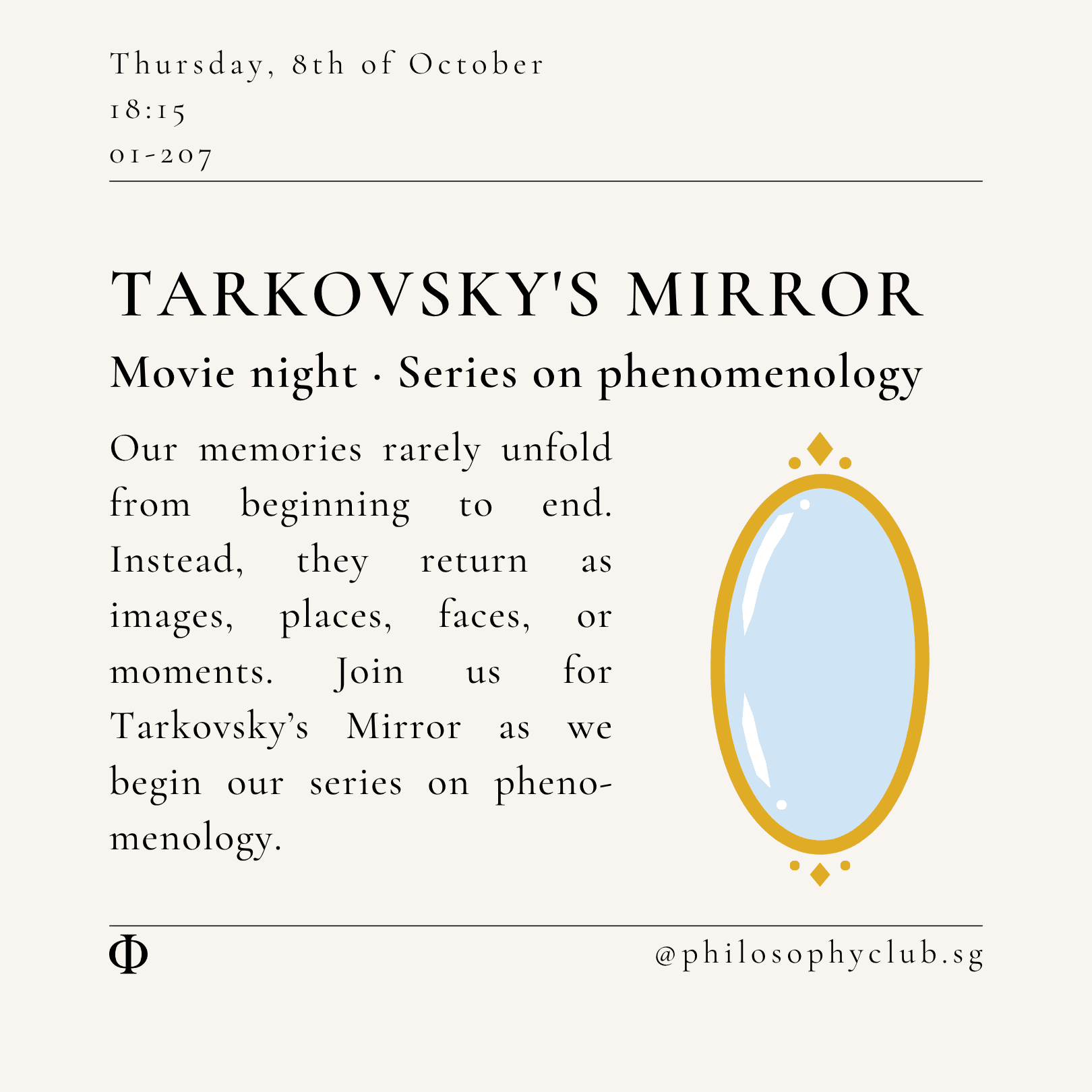 Movie Night – Tarkovsky's Mirror
