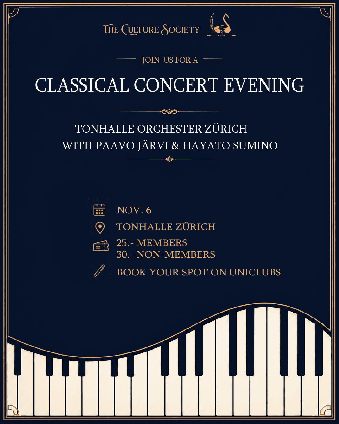 Classical Concert Tonhalle Zurich