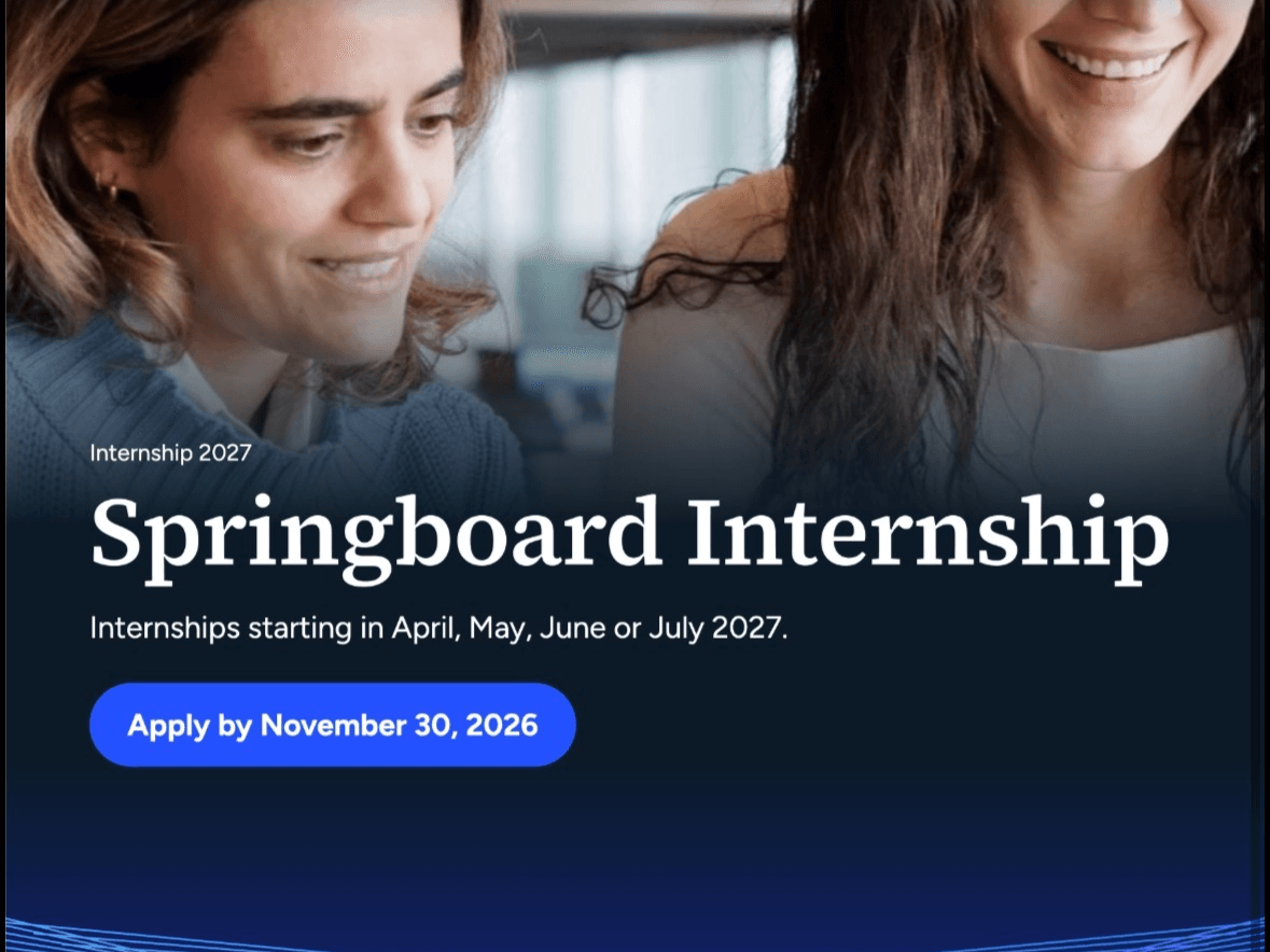 Springboard Internship